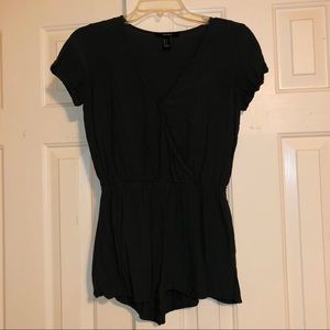 Green forever 21 romper